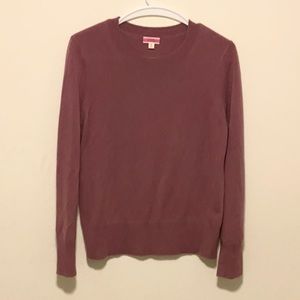 J Crew Women’s Cashmere Long Sleeve Crew Neck Sweater Size Medium